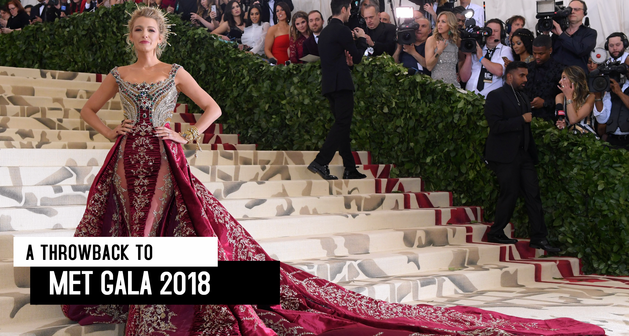 Blake Lively Versace Gown At 2018 Met Gala - Blake Lively Met Gala Dress  2018